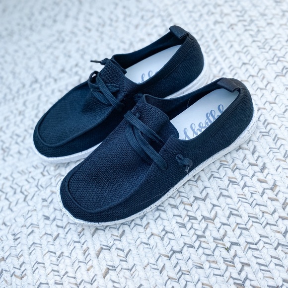 Gypsy Jazz PEP 2 Black Slip On Sneaker Boat Shoe - Picture 10 of 12